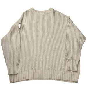 AMERICAN EAGLE - Cream Crew Neck Sweater